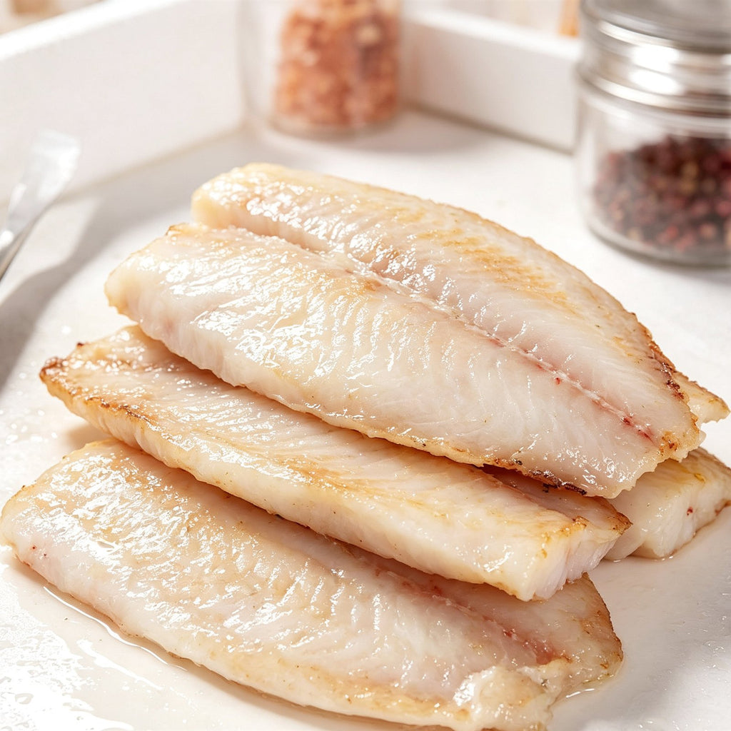 Fresh Tilapia Fillets Ready to Cook