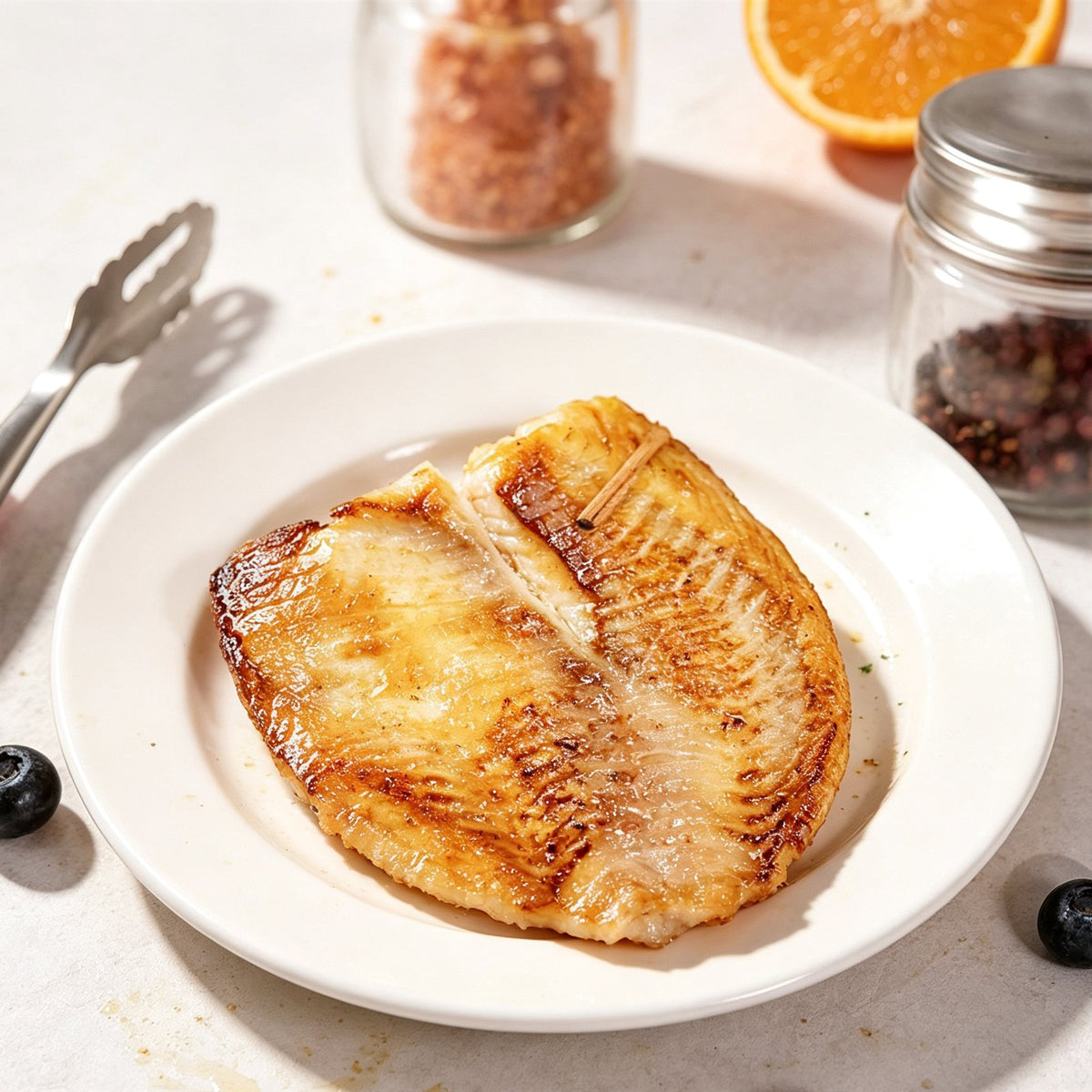 Fresh Tilapia Fillets Ready to Cook