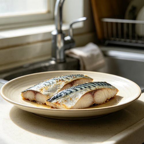 Fresh Mackerel Steaks Ready to Cook